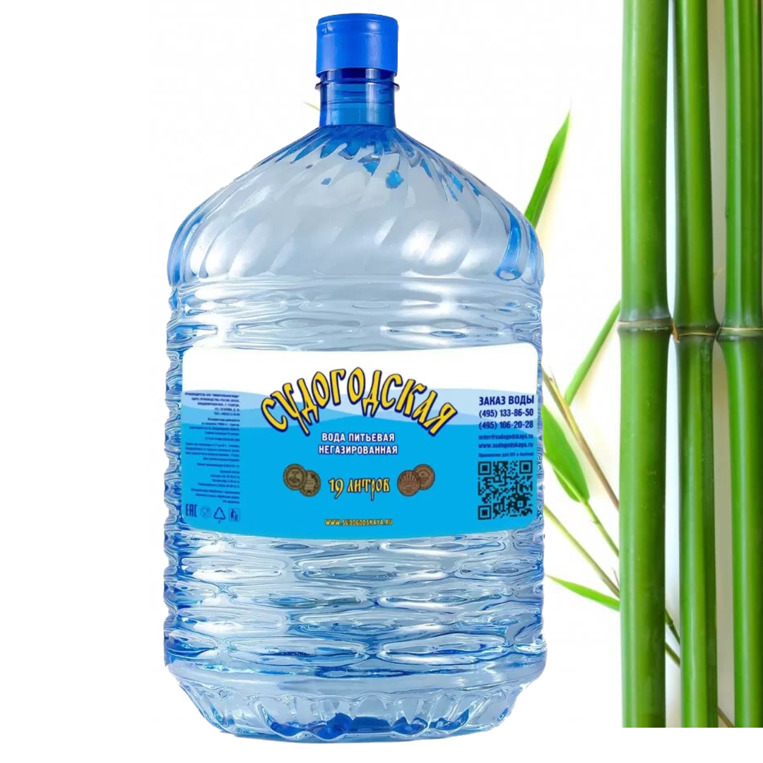 Вода питьевая Судогодская одноразовая 19 л